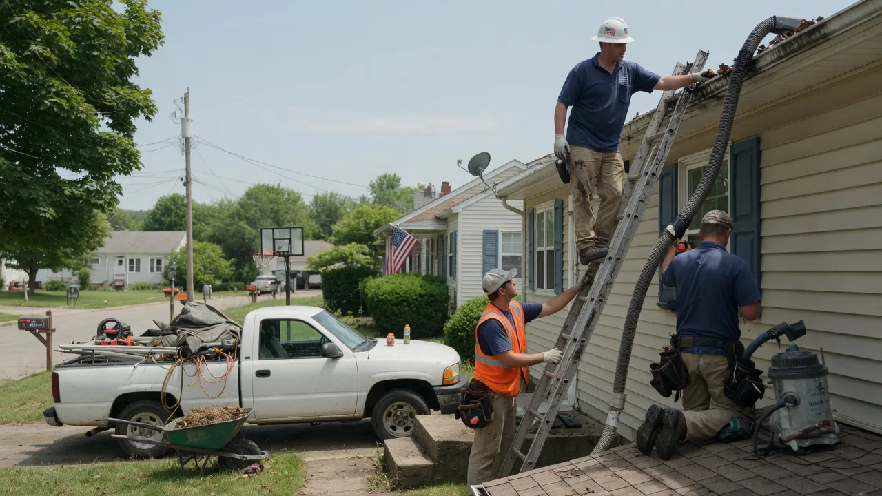 Gutter Installation in Harrisonville, PA near me